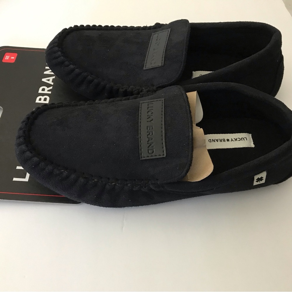 Lucky 🍀 Brand Men’s Black Slippers